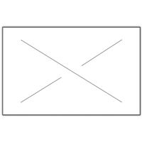 Garvey GX2516 White Blank Labels, 8 Rolls Plus 1 Ink Roller Per Sleeve (2516-09510)