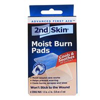 Spenco 2nd Skin Moist Burn Pads, Small (1.5 x 2 Inches), 6-Count