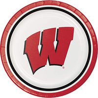 University of Wisconsin Paper Plates, 24 ct