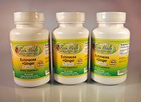 Echinacea Ginger, Made in USA - 180 (3x60) Capsules