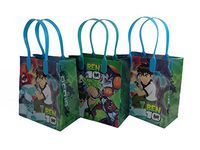 GOODIE BAGS PARTY FAVOR GIFT BIRTHDAY BAGS (free standard shipping for USA only!) (12x Ben 10)