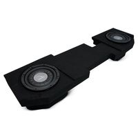 Compatible with 2002-2015 Dodge Ram Quad or Crew Truck Harmony F124 Dual 12" Sub Box Enclosure