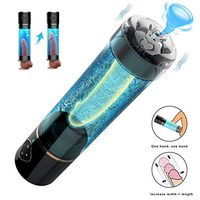 Male Thrusting Training Vacuum Exerciser Pénnis Air Enlarger Enhancer Mâ&stür-bâtõr Six Toys Blow Job 100% Secret Packing
