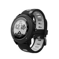 SoonCat GPS Watch for Men, Running Smart Watch All Black Military Men's Outdoor Sports Watch (Grey)