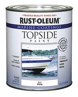 Rust-Oleum 206999 Marine Topside Paint, Gloss White, 1-Quart