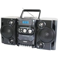 NAXA NPB428 Portable CD Player Boombox AM/FM Radio USB & Aux-Inputs 110V/220V Electronic Accessories