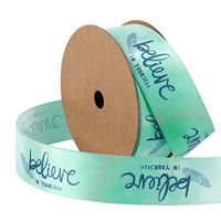 Kylin Express 2.5CM Wide Gift Wrapping Ribbons Decorative Riband Wedding Wrapping Ribbons, NO.12