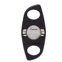 LUBINSKI Cigar Cutter Stainless Steel Double Blade Guillotine Scissors Pocket Size Smoke Knife