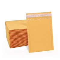 UCGOU 8.5x12 Inch Kraft Bubble Mailers Padded Envelopes Yellow Bubble Envelopes Shipping Envelopes Bags Pack of 25