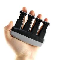 CHAONAO Finger Exerciser Hand Strengthener Trainer Adjustable Finger Exerciser Strengthener for Musicians, Athletes, Rock Climbers 2 Pack