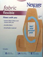 Nexcare HD Flexible Fabric Bandages, Assorted-30ct