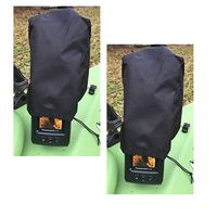 2-Pack Fishfinder, Depth Finder Poly Sun Cover for 3" - 4" Models Protects Your Screen From Sun Damage (New Larger Size)