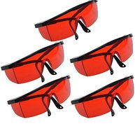 Protection Goggle Glasses for Dental Curing Whitening Light Lamp for Dentist by East Dental (5pcs)