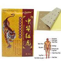 80pcs/lot Pain Relief Plaster Red Tiger Chinese Medical Patch Arthritis Relief Medical Neck Muscle Massager Orthopedic Plaster