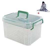 WSN Household First aid kit Household Plastic First Aid Kit, Plastic Medicine Box