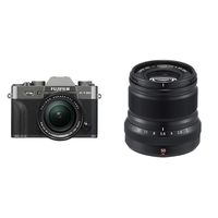 Fujifilm X-T30 XF18-55mm Kit Charcoal Silver + Fujinon XF50mmF2 R WR Lens Black