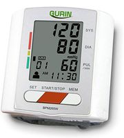 Gurin Professional Wrist Digital Blood pressure Monitor - 2 User with Heart Health and Hypertension Indicator
