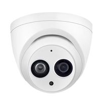 4MP PoE IP Security Camera IPC-HDW4433C-A 2.8mm Lens,4 Megapixels Home Outdoor Network Surveillance Camera Dome with Built-in Mic for Audio,IR Night Vision,H.265,IP67 Waterproof,ONVIF