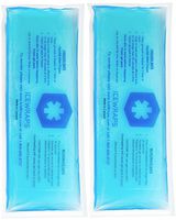 ICEWRAPS Reusable Perineal Cold Pack - 2 Flexible Reusable Hot Cold Therapy Packs for First Aid - Perfect Ice Packs for Sports Injuries, Hemorrhoid or Postpartum