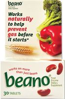 Beano - Gas Relief - 300 GALU Strength Tablet - 1 Bottle - 30/Bottle - McK
