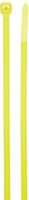 Aviditi Nylon Cable Tie, 8" L x 0.14" W, Yellow, Case of 1000 (CT444C)
