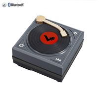 GJWHENS Portable Bluetooth Speaker, Vintage Style Wireless Speaker, Stereo Sound, Supports Aux/USB MP3 Player, Wireless Bluetooth Speaker for Home Office