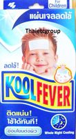 Kool Fever ,whole night cooling gel sheets , suits for kids , great for first aid kit at home ,recommended for cooling relief of Migraine, Headache, Fever, Muscle Ache, Sprains, Hot Flash and Heat Discomfort. (6 patch in a box)
