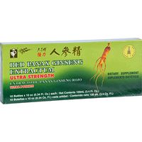 Prince of Peace Red Panax Ginseng Extractum Ultra Strength -- 3.4 oz - 10 Bottles