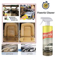 Mighty Car Cleaner Agent - Multipurpose Mighty Car Interior Cleaner Headlight Window Cleaner, Powerful Mighty All Purpose Plastic Rubber Leather Cleaner Car Dirt Greases Oils Stain Remover(30 ML)