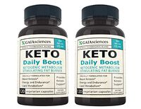 Ketone Booster Pills Ultra Keto: Boost Weight Loss Pills That Works Fast For Women And Men, Max Strength Ketogenic Diet Pills That Work For Women Belly Fat, Strong Keto Diet Ketosis Fat Burners 2 Pack
