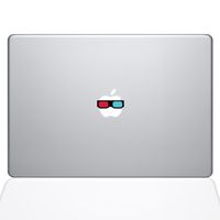 The Decal Guru 3D Glasses Decal Vinyl Sticker, 12" MacBook, Multi-Colored (2307-MAC-12M-NA)