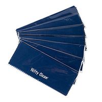 Pack of 7 - Nifty Clean Reusable Microfiber Cloth, Blue