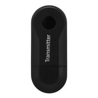 Sandistore Bluetooth 4.0 Transmitter/Receiver Wireless 3.5mm Stereo Audio Music Adapter (AptX Low Latency , 2 Devices Simultaneously, for TV, Home Stereo,Xb One or MP3 Player)