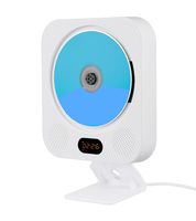 Kimibaby Portable Wall Mounted Hanging HiFi CD Bluetooth Music Player + FM Radio + U Disk Listening to Music