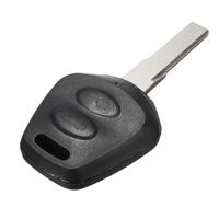 Heart Horse 2 Button Key Fob Remote Key Fob Case Blank Blade Compatible with 1991-2001 Porsche 911/1997-2001 Porsche Boxster/1992-1995 Porsche 968 Carrera Cayenne  (FCC LTQTXF315P3)