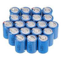 WINDMAX 20PCS 1.2V 2200mah Blue 4/5 SubC Ni-CD Rechargable Batteries