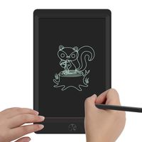 LCD Writing Tablet 8.5 Inch Portable Best Gift Electronic Writing Drawing Board Doodle Pads, Digital Handwriting Notepad with Stylus for Kids & Adults at School, Home and Office (Black)