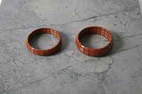 [HK medical] Ceramic Health Bracelet Ergonomical HKKSO with 10 Colors options (Woman, Brown)