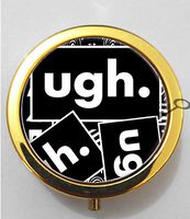 BlackKey UGH People 3-Compartment Decorative Pocket Gift Box Case Organizer for Pill, Color 2 -827