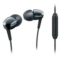 Philips SHE3905BK/27 In-Ear Headphones with Mic, Black