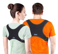 Comezy Posture Corrector for Women Men丨Effective Relieve Pain and Improve Posture Clavicle Brace丨Comfortable and Durable Support Back Brace（26-48 inch)