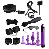 11PCS/Set Ribbon Suit Amal Plug Butte Massage for Beginner Adult Six Toys Wand for Women Men Didlos
