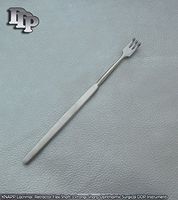 DDP Knapp LACRIMAL Retractor 6" Shaft 3 PRONGS Sharp