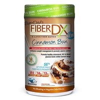 BarnDad Nutrition Fiber-DX Fiber Supplement, Cinnamon Bun, Naturally Sweetened, 620g