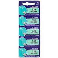 Sony 335 (SR512SW) 1.55V Silver Oxide 0% Hg Mercury Free Watch Battery (20 Batteries)