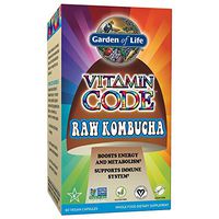 Garden of Life Kombucha - Vitamin Code Raw Dietary Supplement with Probiotics and B Complex, Vegan, 60 Capsules