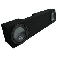 Compatible with 2006-2015 Dodge Ram Mega Cab Truck Harmony R104 Dual 10" Sub Box Enclosure