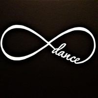 Chase Grace Studio Dance Infinity Vinyl Decal Sticker|White|Cars Trucks Vans SUV Laptops Walls Glass Metal |7" X 2.75"|CGS885