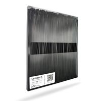 Lenitech 8 Inch Multi-Purpose Black Cable Zip Ties, 300 Pieces