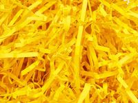 4oz Bag Heavy Duty Dandelion Yellow Gift Basket Shred Crinkle Paper Grass Filler Bedding nfLG -1714
